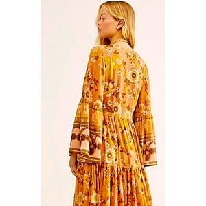 NWOT 🌼 Spell and the Gypsy Collective Buttercup Gown 🤎 XS 🌼